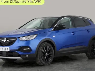 Used Vauxhall Grandland X SRi 131 HP (96 kW) 2021 Blue SUV