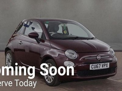 Used Fiat 500 Pop Star 69 HP (50 kW) 2017 Red Hatchback