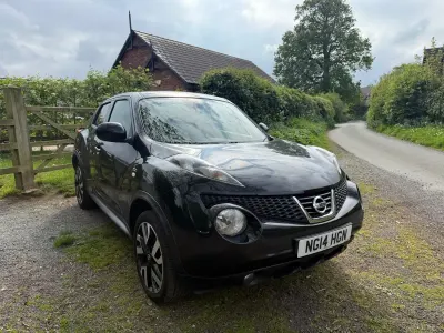 Używany Nissan Juke N-TEC 2014 Czarny SUV
