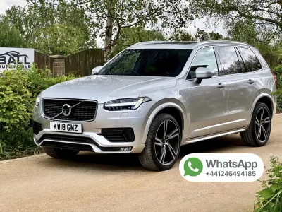 Used Volvo XC90 R-Design Pro 235 HP (172 kW) 2018 Silver SUV