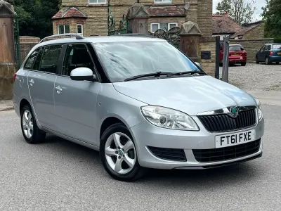 Used Skoda Fabia SE 2011 Silver Estate
