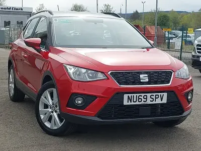 Used Seat Arona SE Technology 95 HP (69 kW) 2019 Red SUV