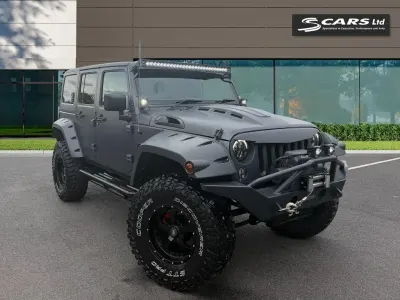 Used Jeep Wrangler Overland 2017 Black SUV
