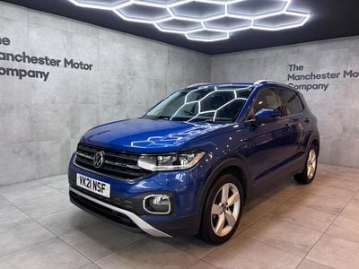 Blue Used 2021 VW T-Cross SEL SUV | £12,271 (Fair price)