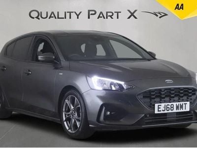 Grey Used 2018 Ford Focus ST-Line Hatchback | £9,175 (Good price)