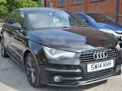 Used Audi A1 S-Line 2014 Black Hatchback