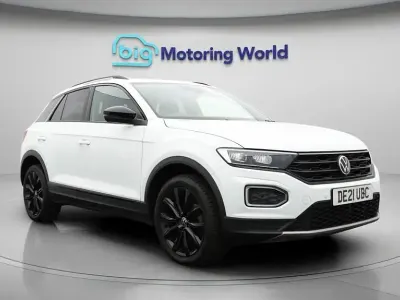 Used VW T-Roc Black Edition 150 HP (110 kW) 2021 White SUV