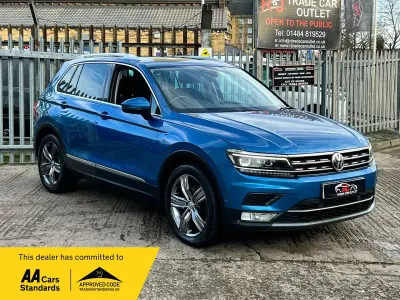 Used VW Tiguan SEL 150 HP (110 kW) 2017 Blue SUV
