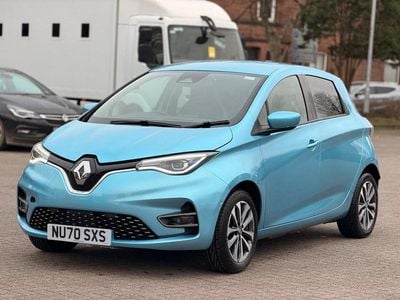Used Renault Zoe GT-Line 100 kW (136 HP) 2020 Blue Hatchback