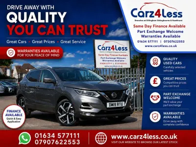 Used Nissan Qashqai Tekna 140 HP (102 kW) 2019 Grey SUV