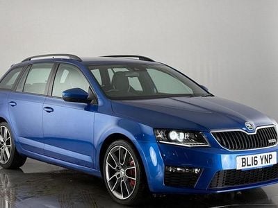 Blue Used 2016 Skoda Octavia vRS Estate | £16,100 (Fair price)
