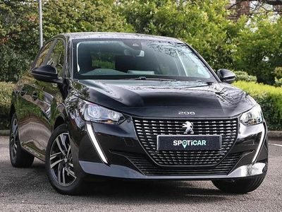 Used Peugeot 208 Active+ 101 HP (74 kW) 2023 Black Hatchback