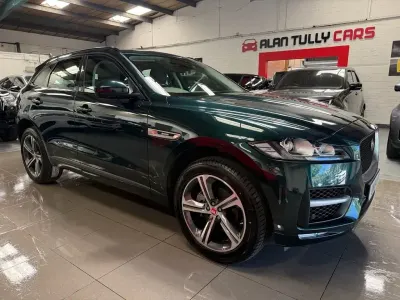 Used Jaguar F-Pace R-Sport 250 HP (183 kW) 2018 Green SUV