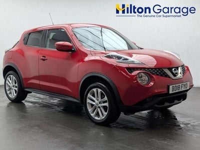Used Nissan Juke Acenta 116 HP (85 kW) 2018 Red SUV