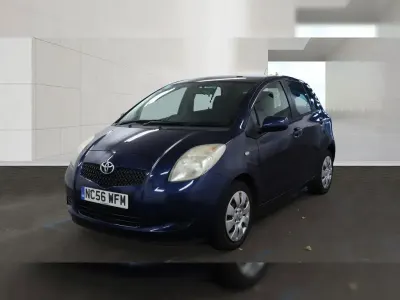 Used Toyota Yaris T3 85 HP (62 kW) 2007 Blue Hatchback