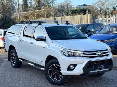 White Used 2017 Toyota HiLux Pickup | £14,999 (Expensive)