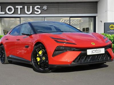 Orange Used 2024 Lotus Emeya Hatchback | £81,950 (Expensive)