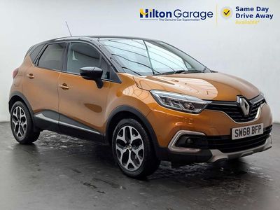 Used Renault Captur GT-Line 90 HP (66 kW) 2018 Orange/black SUV