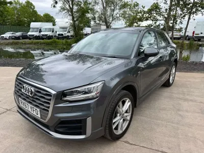 Used Audi Q2 S-Line 150 HP (110 kW) 2017 Grey SUV