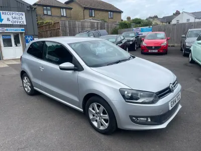 Używany VW Polo Edition 2014 Srebrny Hatchback