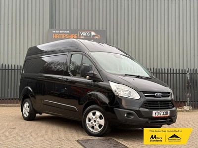 Used Ford Transit Custom Limited 130 HP (95 kW) 2017 Black Van