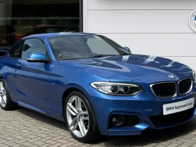 Used BMW 220 M Sport 181 HP (133 kW) 2016 Blue Coupe