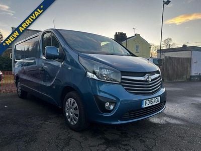Blue Used 2016 Vauxhall Vivaro Sportive MPV | £8,500 (Good price)