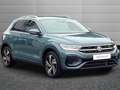 Used VW T-Roc R-line 150 HP (110 kW) 2023 Blue SUV