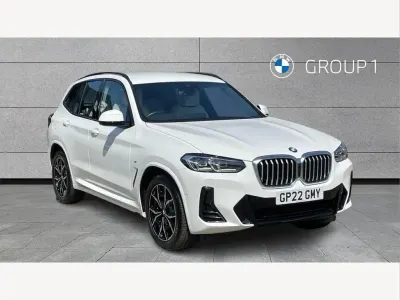 Used BMW X3 M Sport 292 HP (214 kW) 2022 White SUV