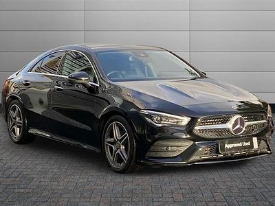 Cosmos black Used 2022 Mercedes CLA220 AMG Line Premium Plus Sedan | £27,150 (Fair price)