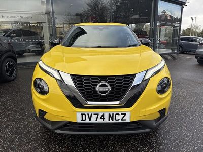 Used Nissan Juke N-Connecta 2024 Iconic yellow SUV