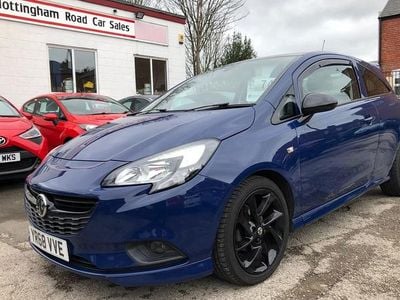 Used Vauxhall Corsa SRi 75 HP (55 kW) 2018 Blue Hatchback