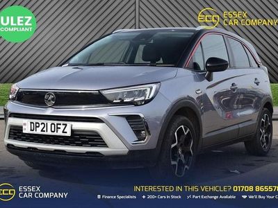 Used Vauxhall Crossland SRi 130 HP (95 kW) 2021 Grey SUV