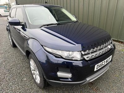 Used Land Rover Range Rover evoque Pure 190 HP (139 kW) 2014 Blue SUV