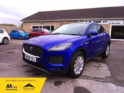 Używany Jaguar E-Pace S 150 KM (110 kW) 2018 Niebieski SUV