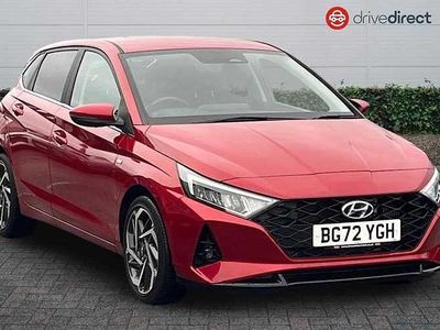 Red Used 2022 Hyundai i20 Premium Hatchback | £14,414 (Fair price)