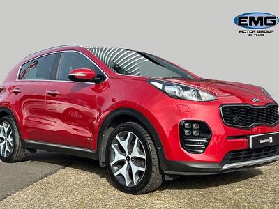 Used Kia Sportage GT-Line S 174 HP (127 kW) 2017 Red SUV
