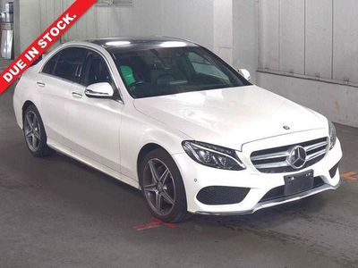 White Used 2016 Mercedes C220 AMG line Sedan | £14,995 (Fair price)