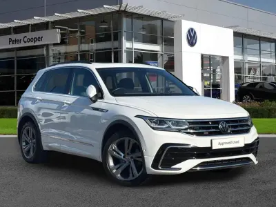 Used VW Tiguan R-line Edition 150 HP (110 kW) 2024 White SUV