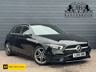 Used Mercedes A180 Executive 116 HP (85 kW) 2019 Black Hatchback