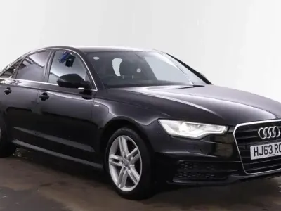 Used Audi A6 S-Line 2014 Black Sedan