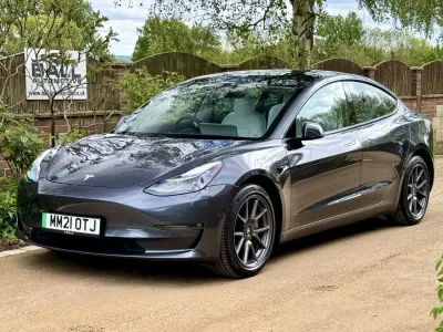 Używany Tesla Model 3 Long Range AWD 366 kW (498 KM) 2021 Szary Sedan/Limuzyna