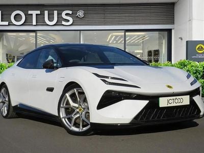 New Lotus Emeya 675 kW (918 HP) 2025 White Hatchback