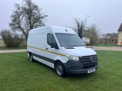 Używany Mercedes Sprinter Progressive 2021 Biały Van