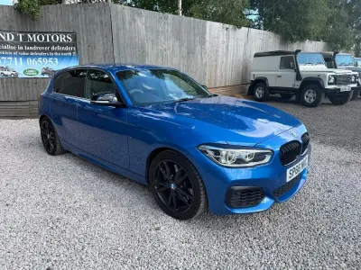 Used BMW M140 M Sport 418 HP (307 kW) 2016 Blue Hatchback