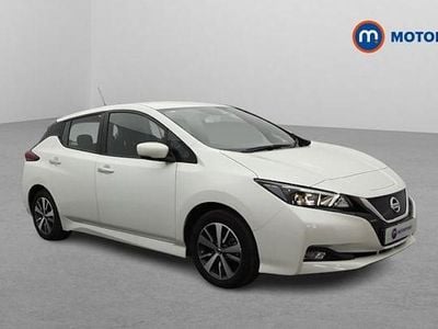 Used Nissan Leaf Acenta 110 kW (150 HP) 2020 White Hatchback