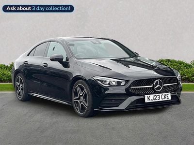 Black Used 2023 Mercedes CLA180 Executive Sedan | £22,799 (Fair price)