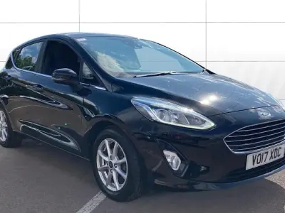 Used Ford Fiesta Zetec 101 HP (74 kW) 2017 Black Hatchback