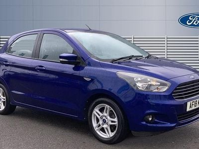 Used Ford Ka Plus Zetec 70 HP (51 kW) 2018 Blue Hatchback