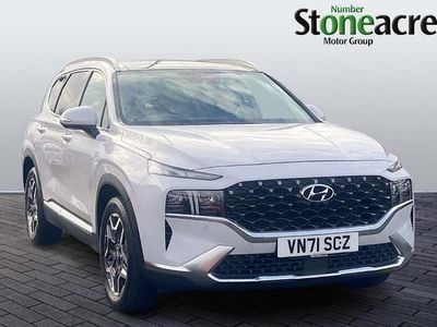 White Used 2022 Hyundai Santa Fe Ultimate SUV | £26,445 (Good price)
